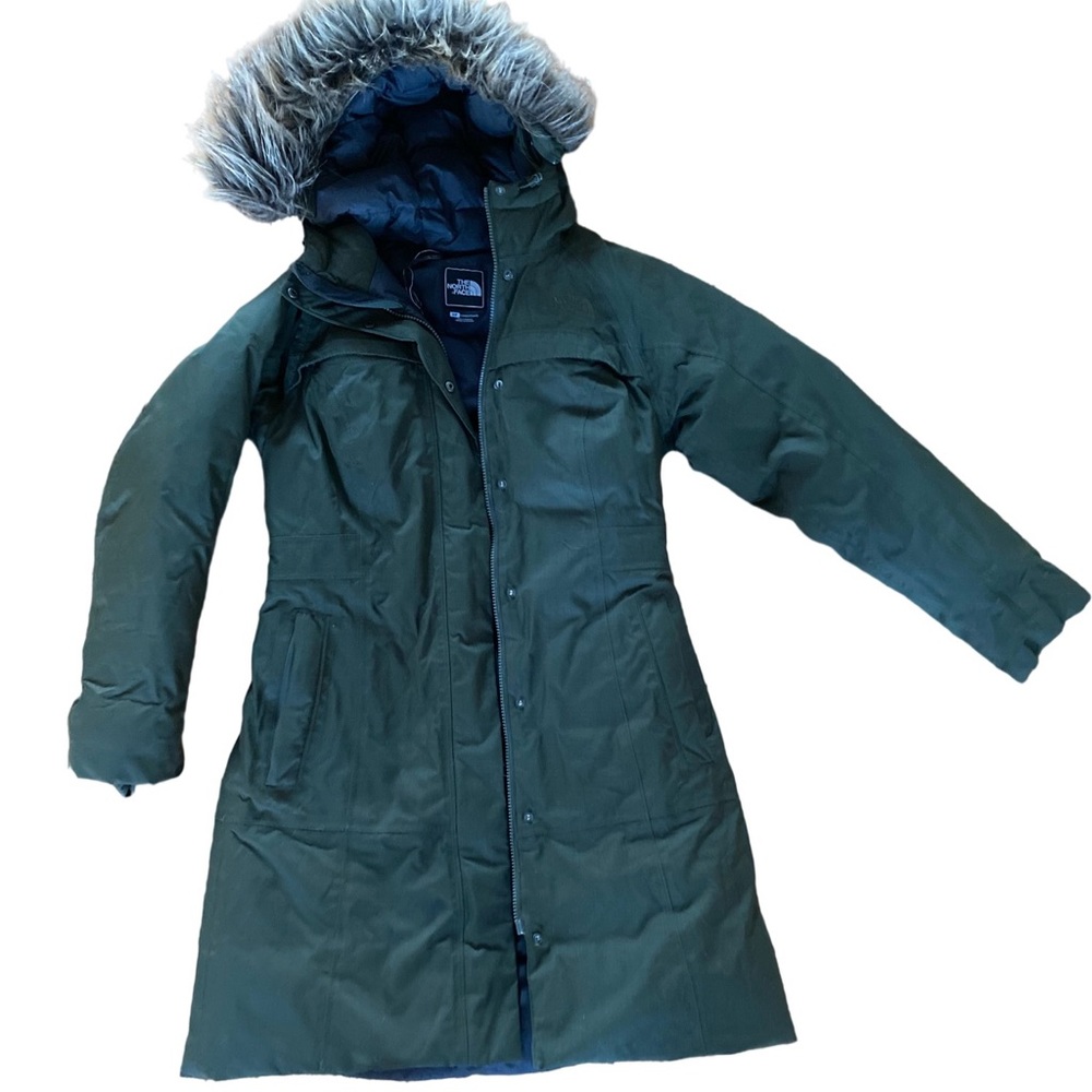 North Face down parka